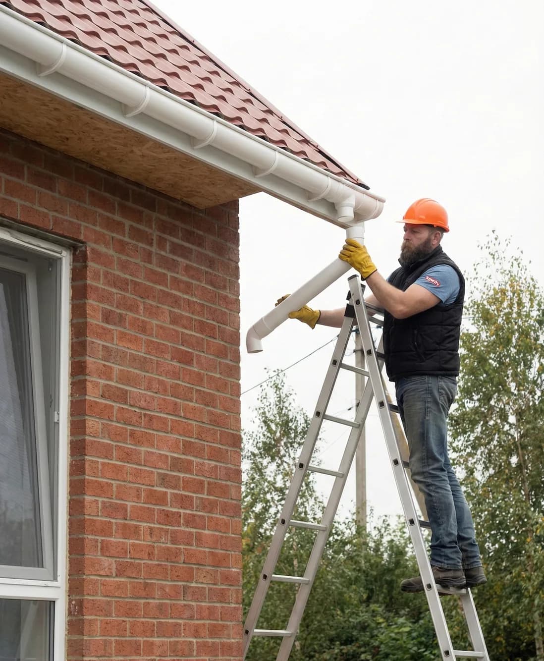 Gutter Repairs from Andy Jones Window Cleaning